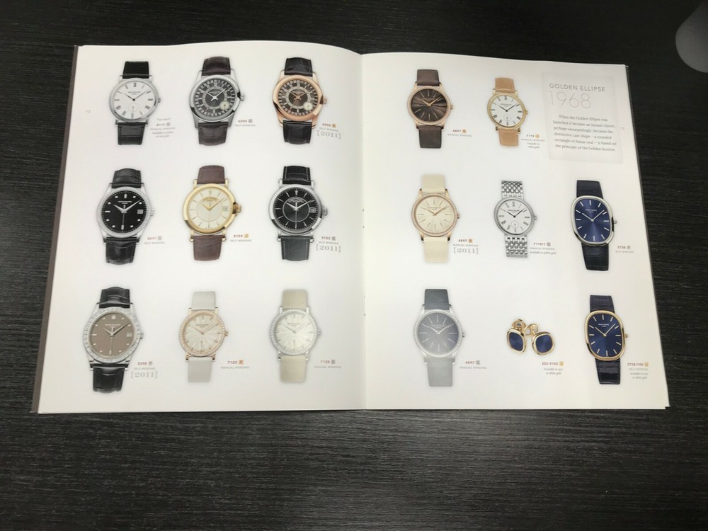 Genuine Patek Philippe Catalog Supplement 2011