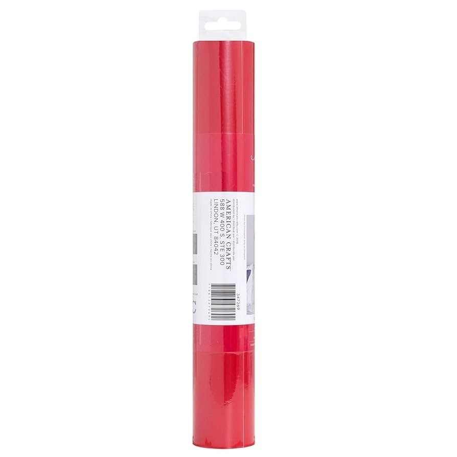 American Crafts Red Vinyl
