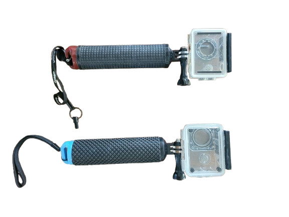 Floating Hand Grip for underwater camera; set of two