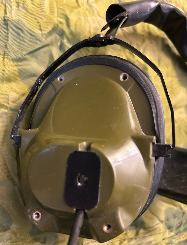 Sonetronics HALF HEADSET with Cord & Plug Designed for US GI Mechanized Troops