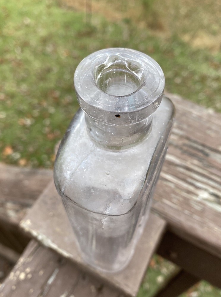 Gump Pure Rye Whiskey Flask Baltimore MD