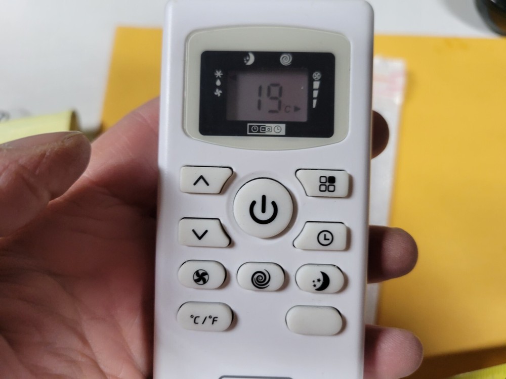 Black + Decker Digital Remote Controller Replacement White- # 810900350 A