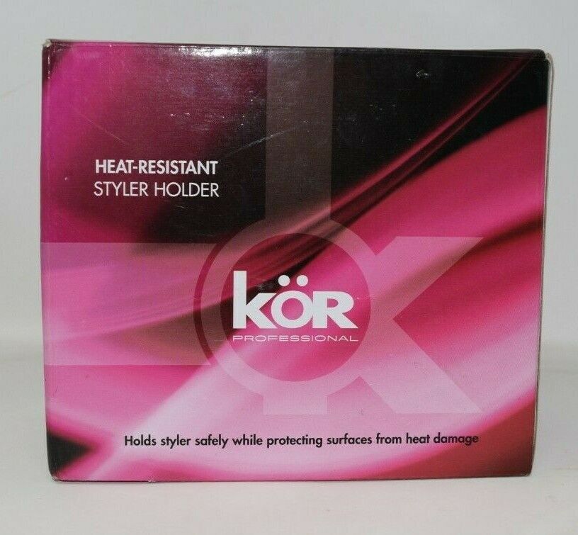 KOR Professional Heat-Resistant Curler Holder Black