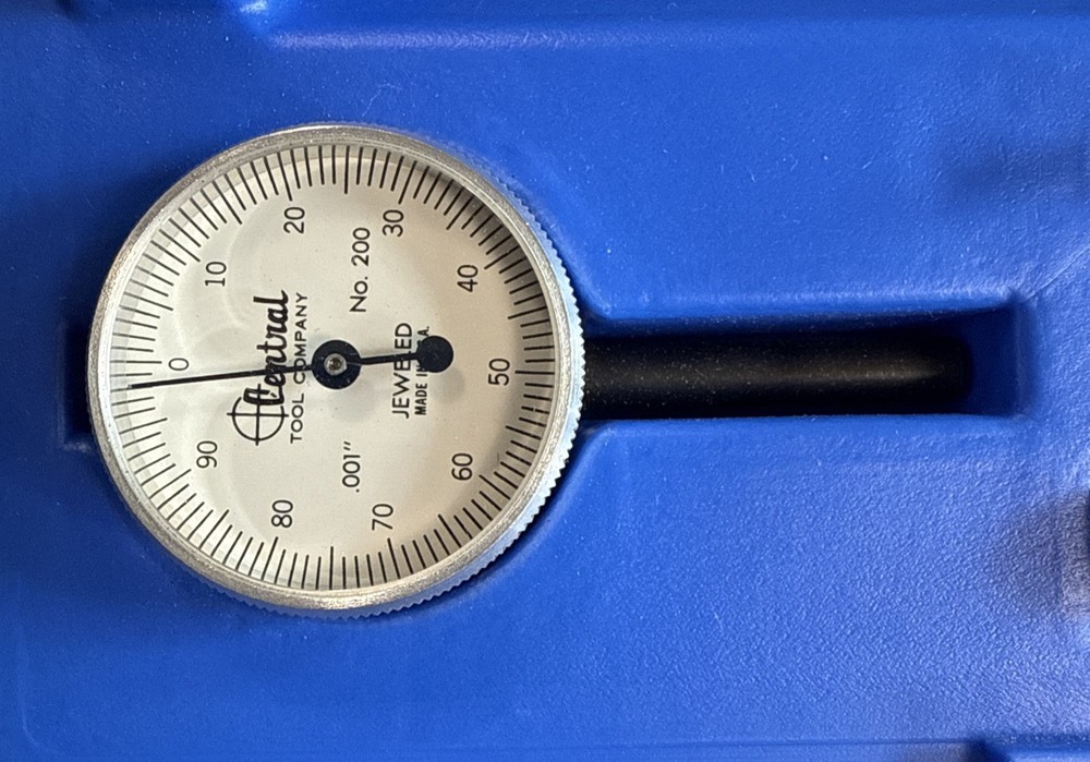 Central Tools Range Dial Indicator 6405-6406 1.00" 0-100mm Set No. 202-203