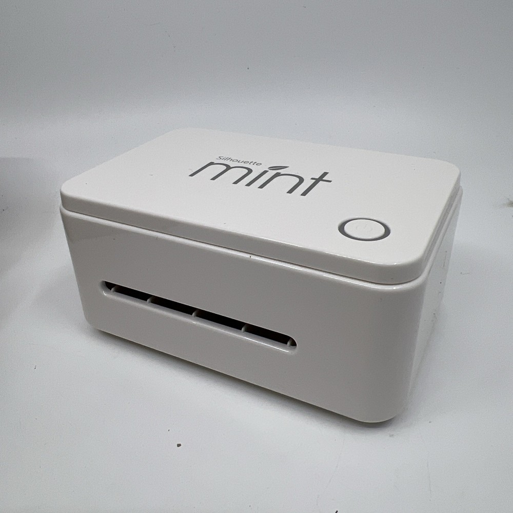 Silhouette Mint Custom Stamp Maker w Stamp Kits