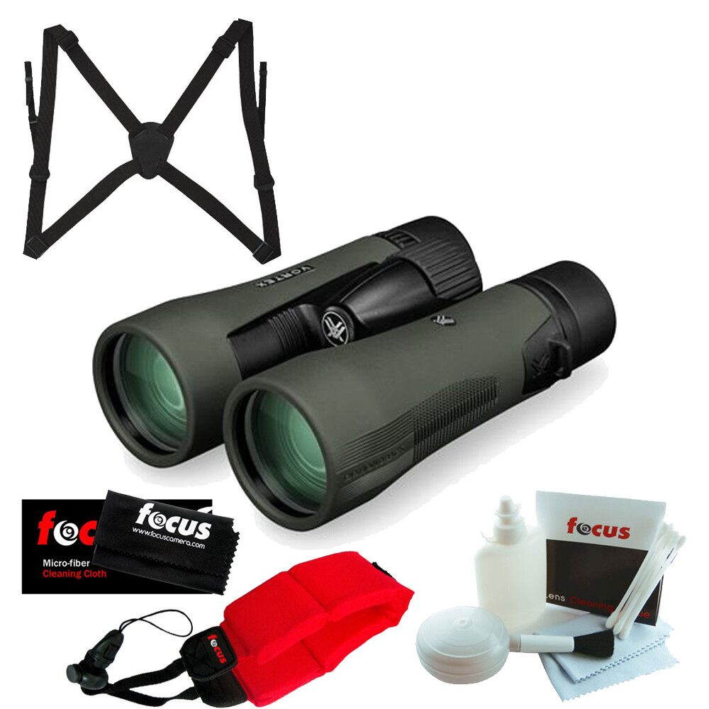 Vortex 10x 50mm Diamondback Binocular with Accessory Kit