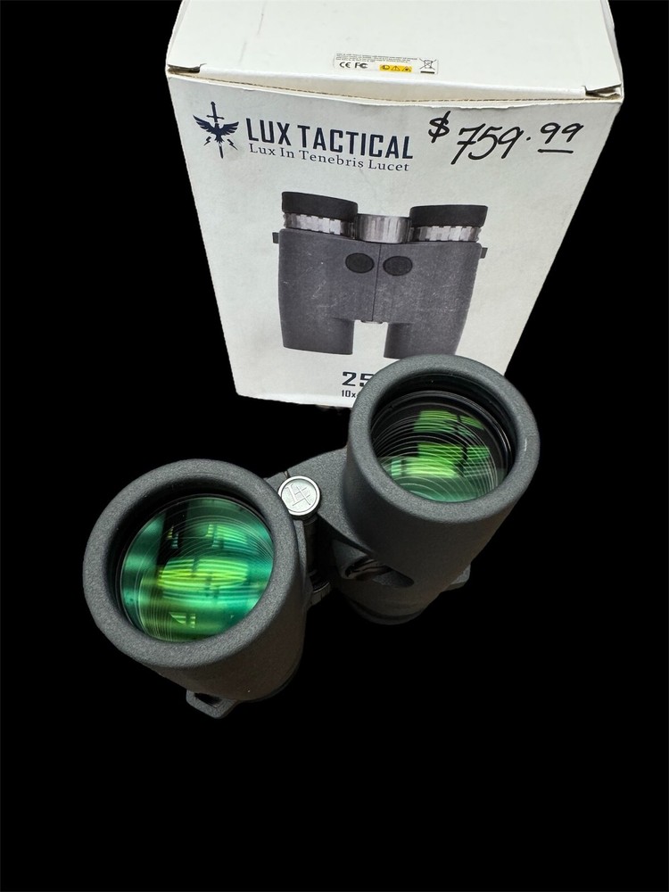 Lux Tactical Laser 2500 OLED Rangefinder Binoculars