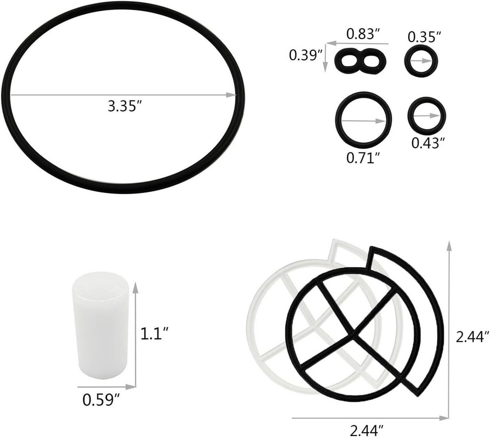 7238468 Water Softener Seal Kit