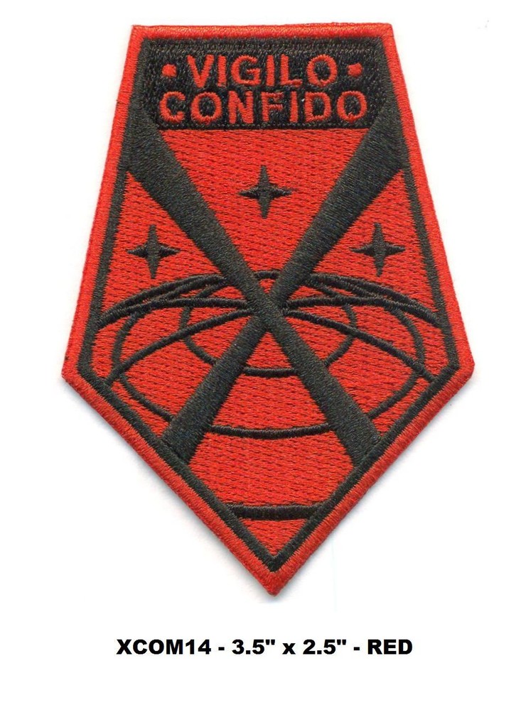 X-COM VIGILO CONFIDO - RED PATCH - XCOM14
