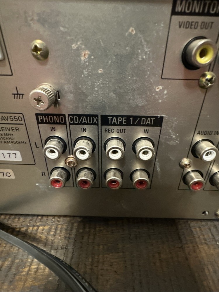 Sony Audio Video Computer Control Center Receiver STR-AV550 - Tested Working