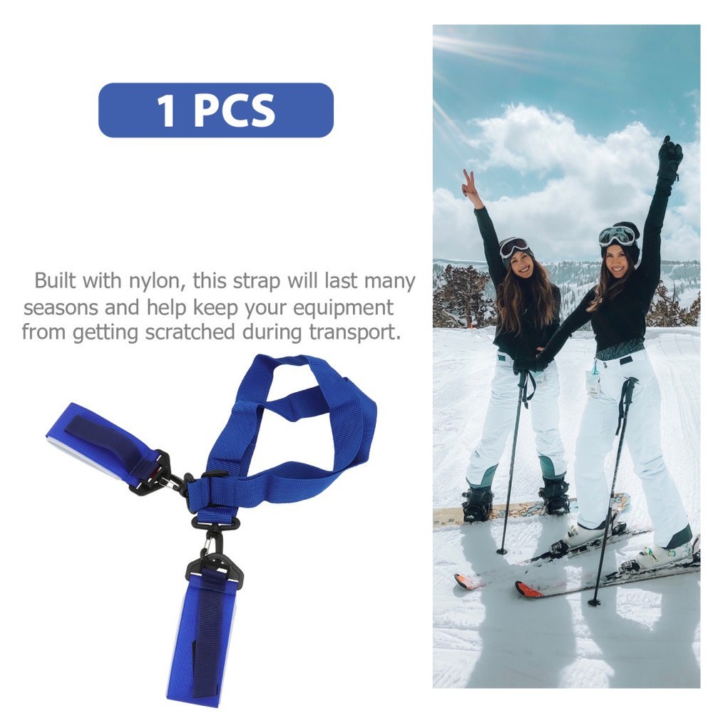 Portable Snowboard Shoulder Strap Ski Fixing Belt Adjustable Snowboard Carrier