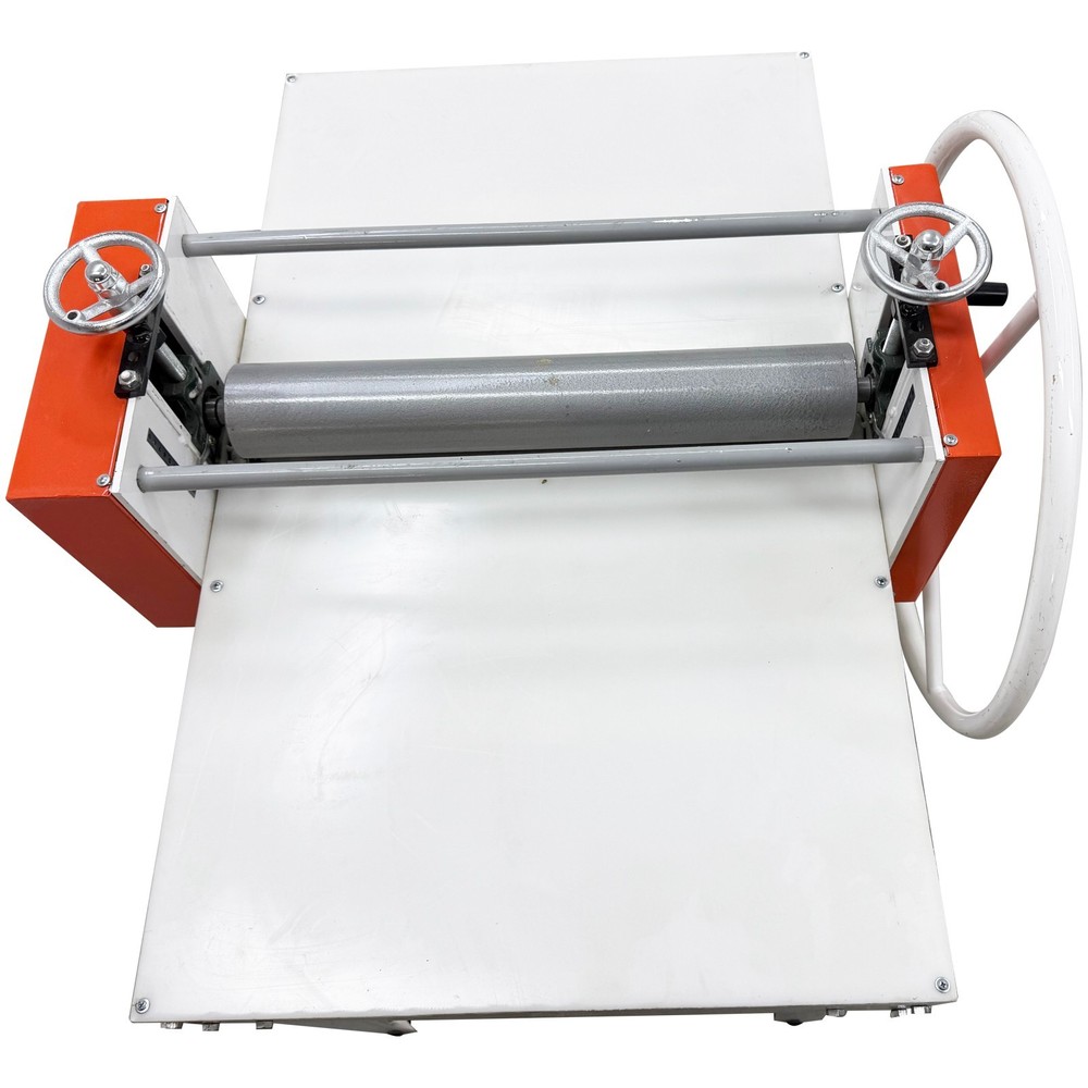 Double Axis Clay Plate Machine Hand Press Slab Roller Mud Plate Machine w/Scale