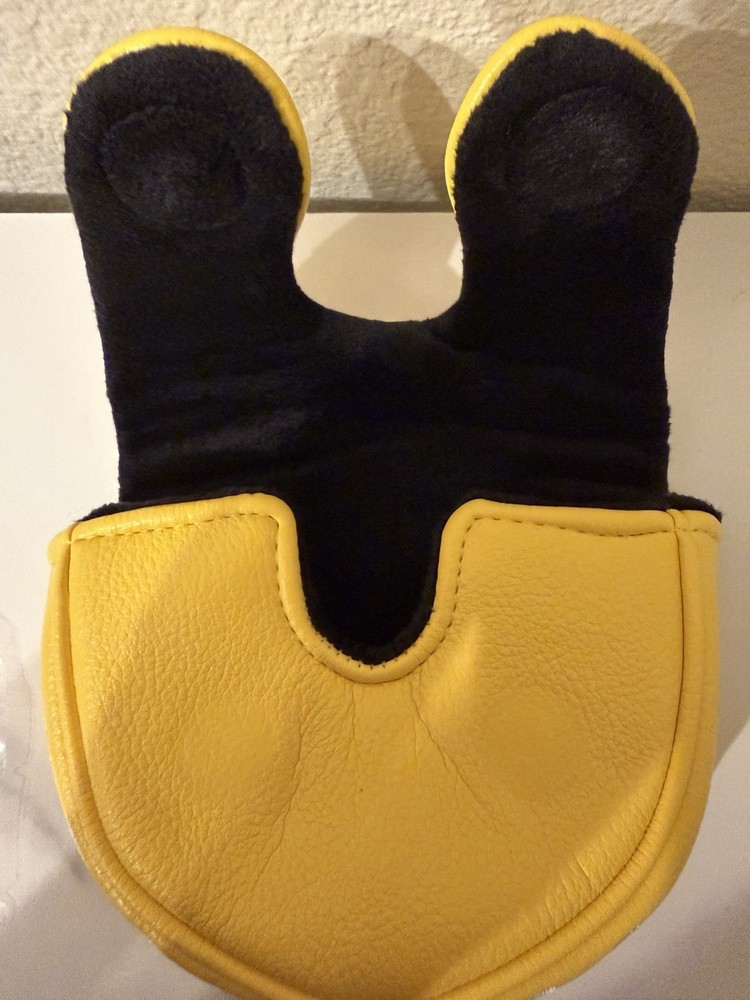 LAB OZ / Mezz - Golf Yellow Masters Putter Cover