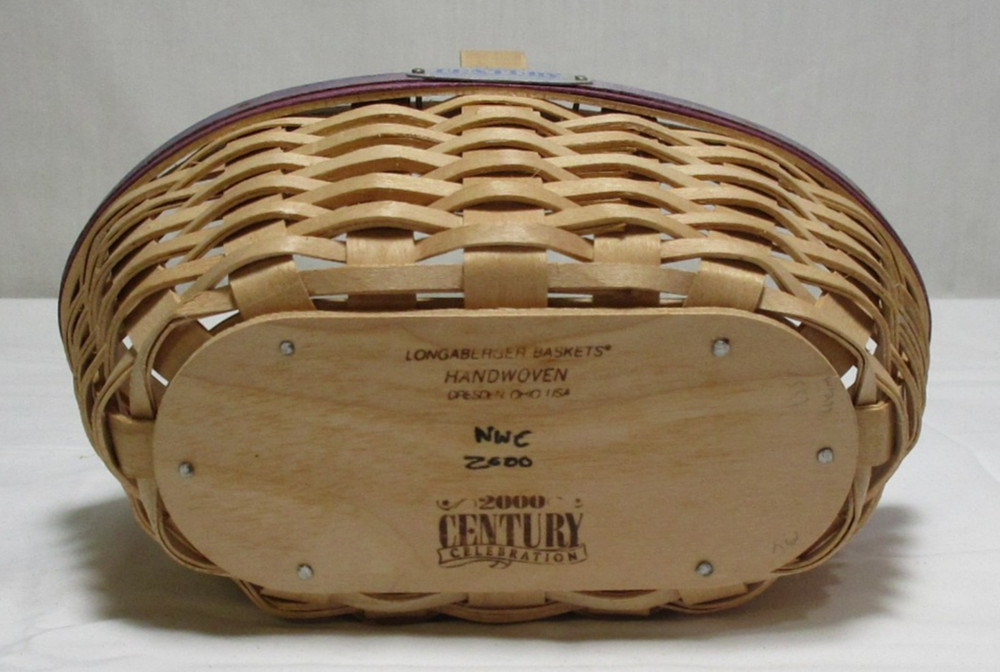Longaberger 2000 Century Celebration 8" Hostess Appreciation Basket