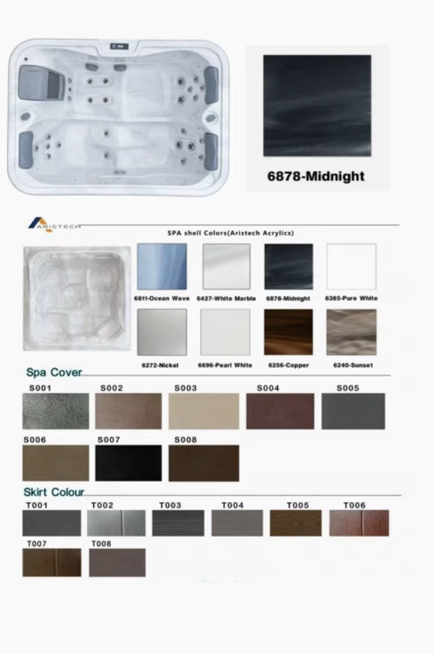 2-Person massage Hot Tub - Customized To Order