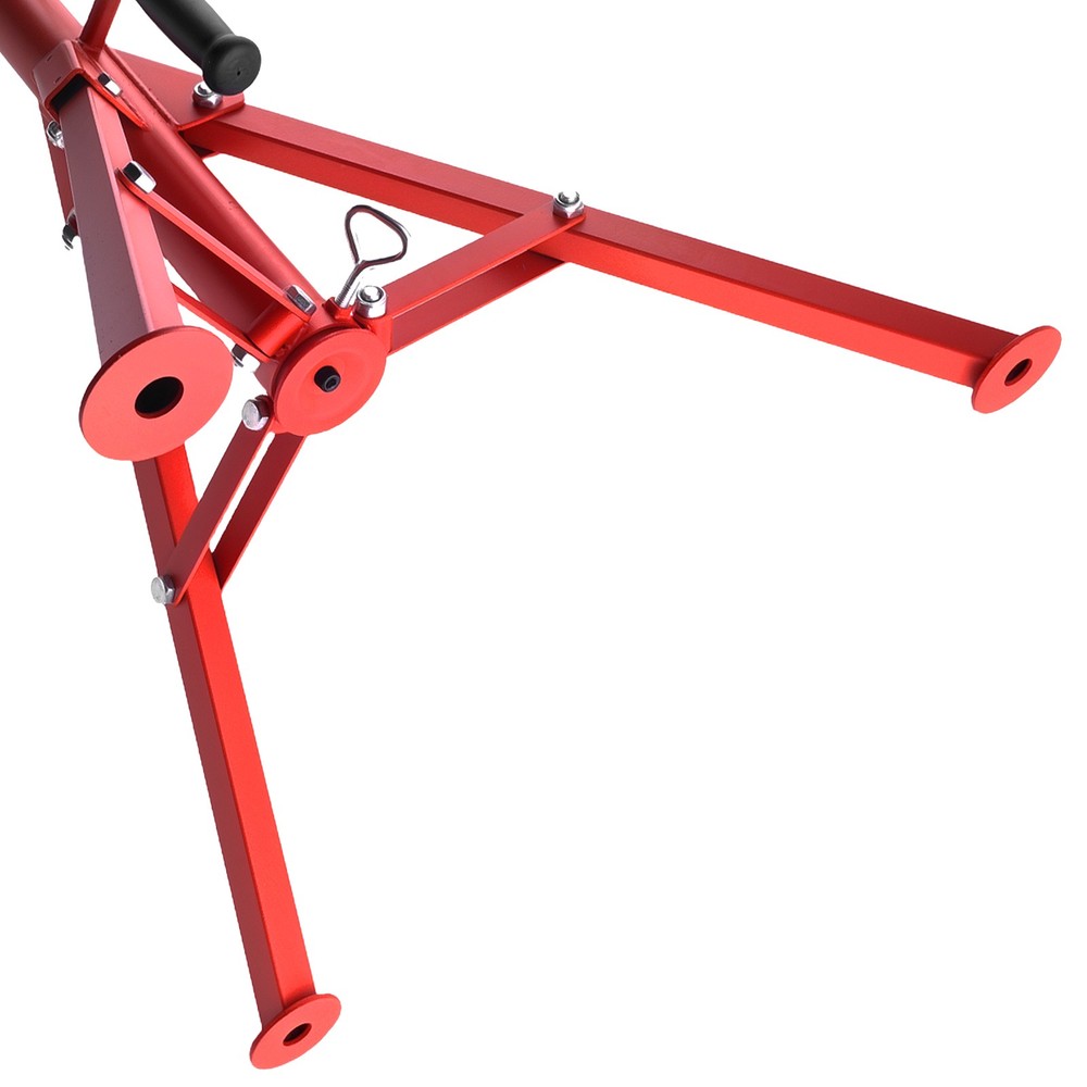 Adjustable Height Roller Stand 2500lbs Triangular Base 27.6-52in for Sanders