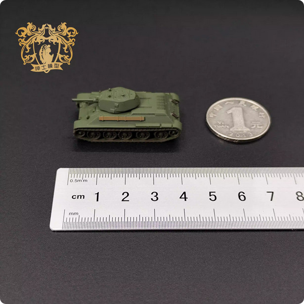 1/144 Scale T-34/76 Model 1940 Soviet Medium Tank 3D Printed Model