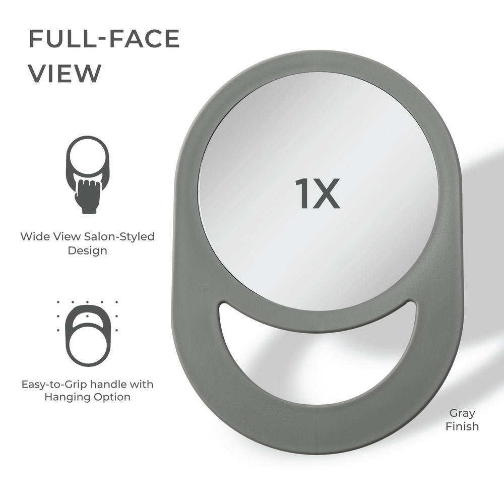 Zadro Hand Mirror with Large Handle