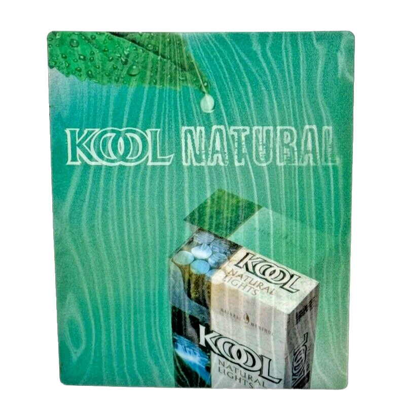 Vintage Lenticular Kool Cigarettes Advertisement Sign