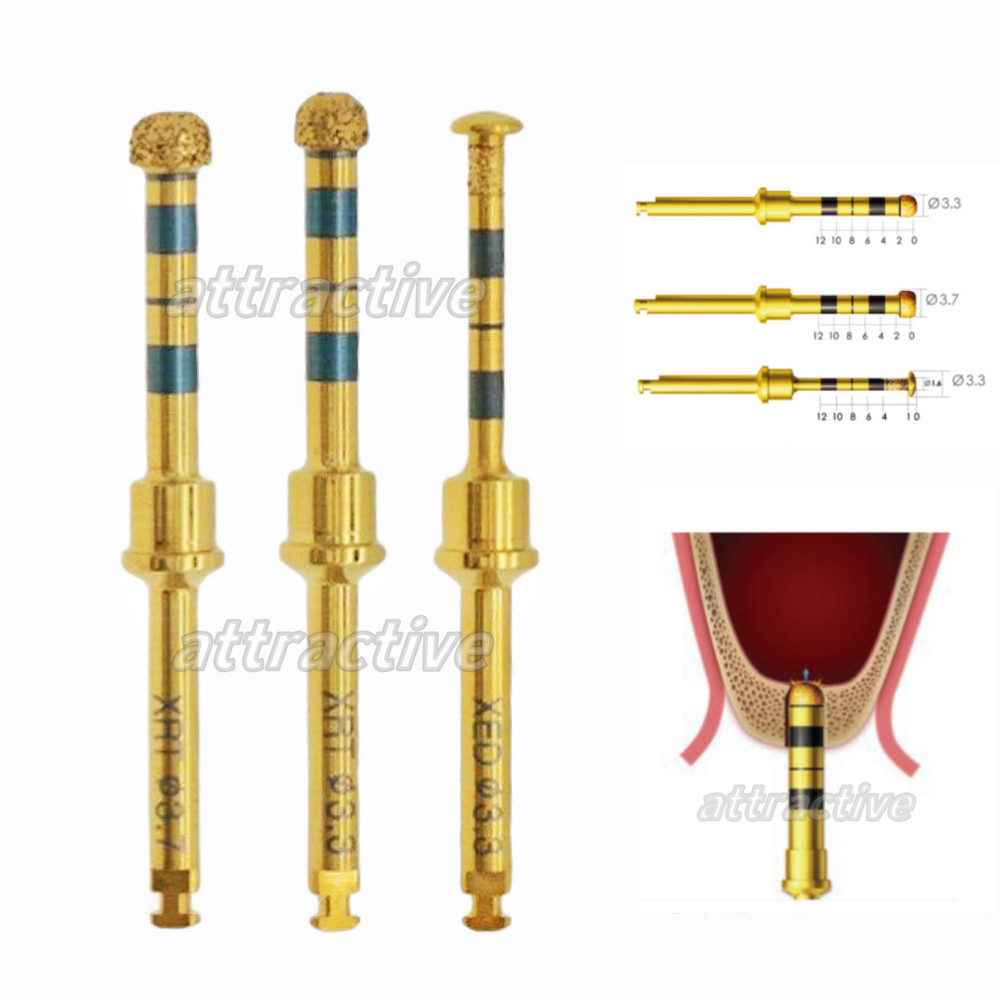 Dental Advanced Sinus Lift Drills Elevation Crestal Approach Drill 3Sizes