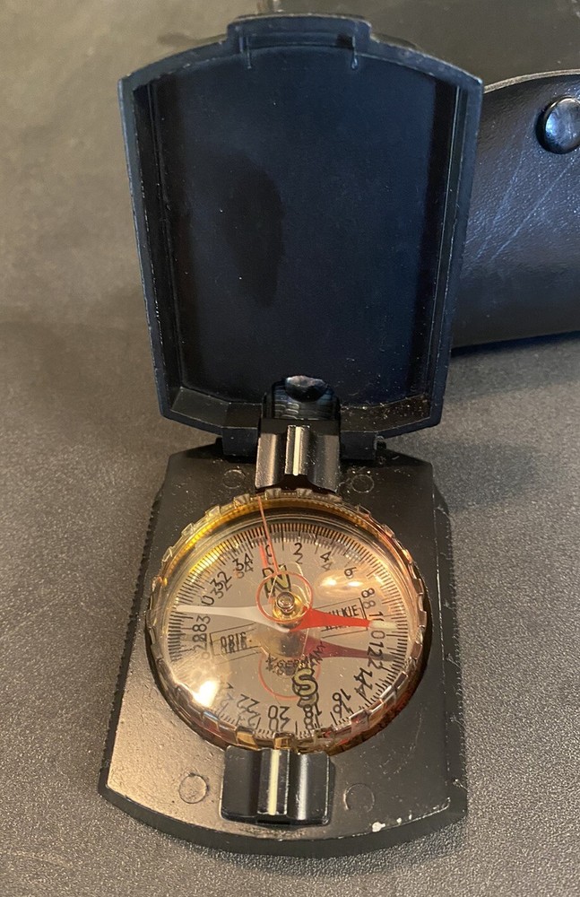 Original Wilkie Steigung Sighting Compass West Germany w/ Case