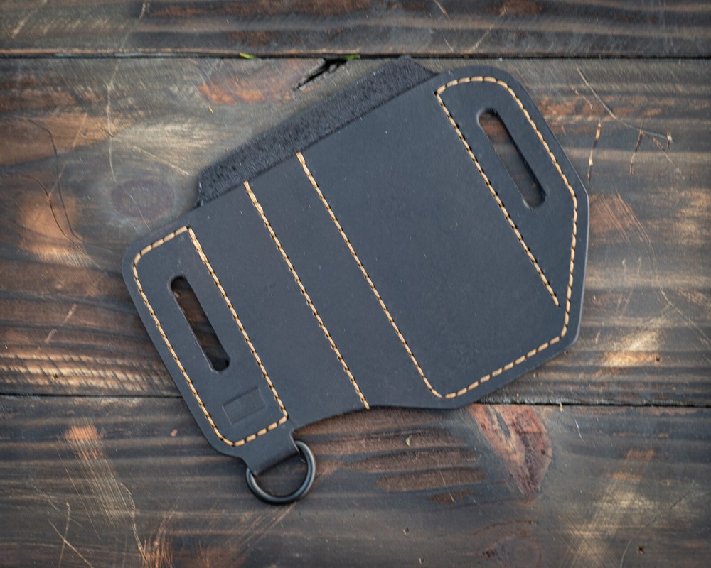 Leather Belt EDC Organizer, Handmade In USA