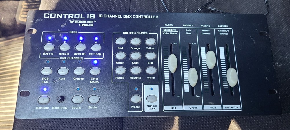 Venue By Proline 16 Channel DMX Controller