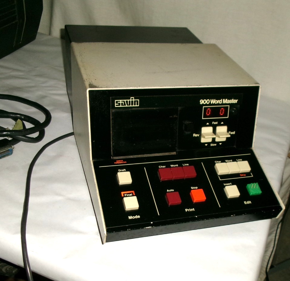 Savin 900 Word Master