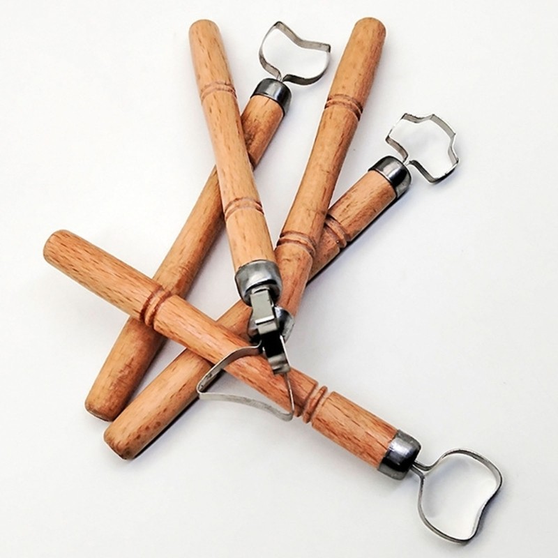 Handle Pottery Carving Tool Ceramic Shaping Scraper Tool Pottery Tool