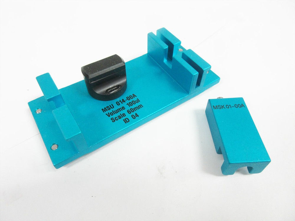 CTC ANALYTICS MSU 014-00A 100 uL SYRINGE ADAPTER & MSK 01-00A HOLDER