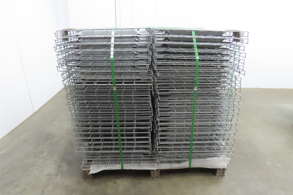 New Pallet Rack Wire Deck 24x46" Waterfall 3 Flared Channel Racking 2500lb Mesh