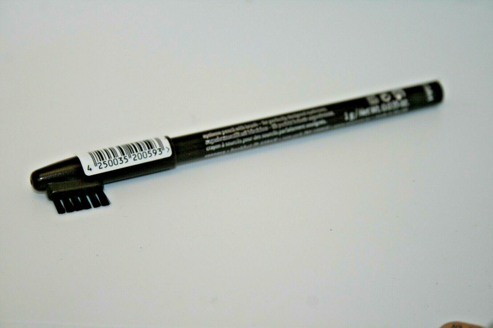 ESSENCE EYEBROW DESIGNER PENCIL - 02 Brown  - STYLING BRUSH ON CAP