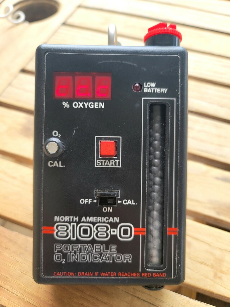 North American 8108-0 Post Combustion Oxygen Analyzer