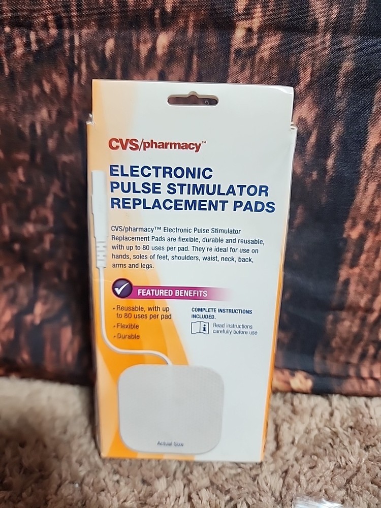 CVS Electronic Pulse Massager Pads Self Adhesive Replacement - 10 PADS 6147