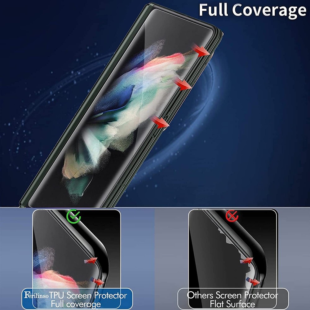 For Samsung Galaxy Z Fold 6 5 4 3 5G Hydrogel Front+Inside Screen Protector Full