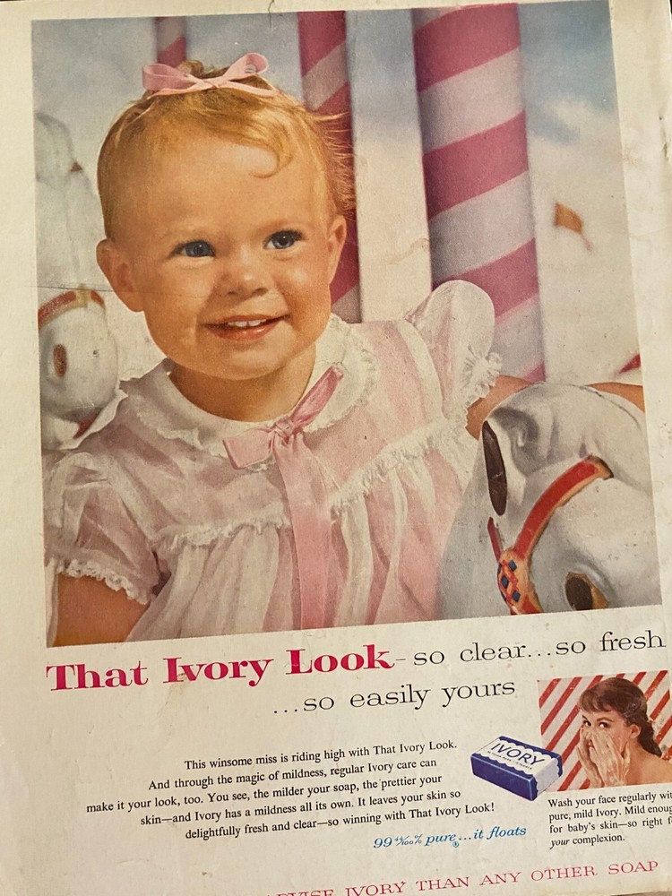 Ivory Soap, Full Page Vintage Print Ad