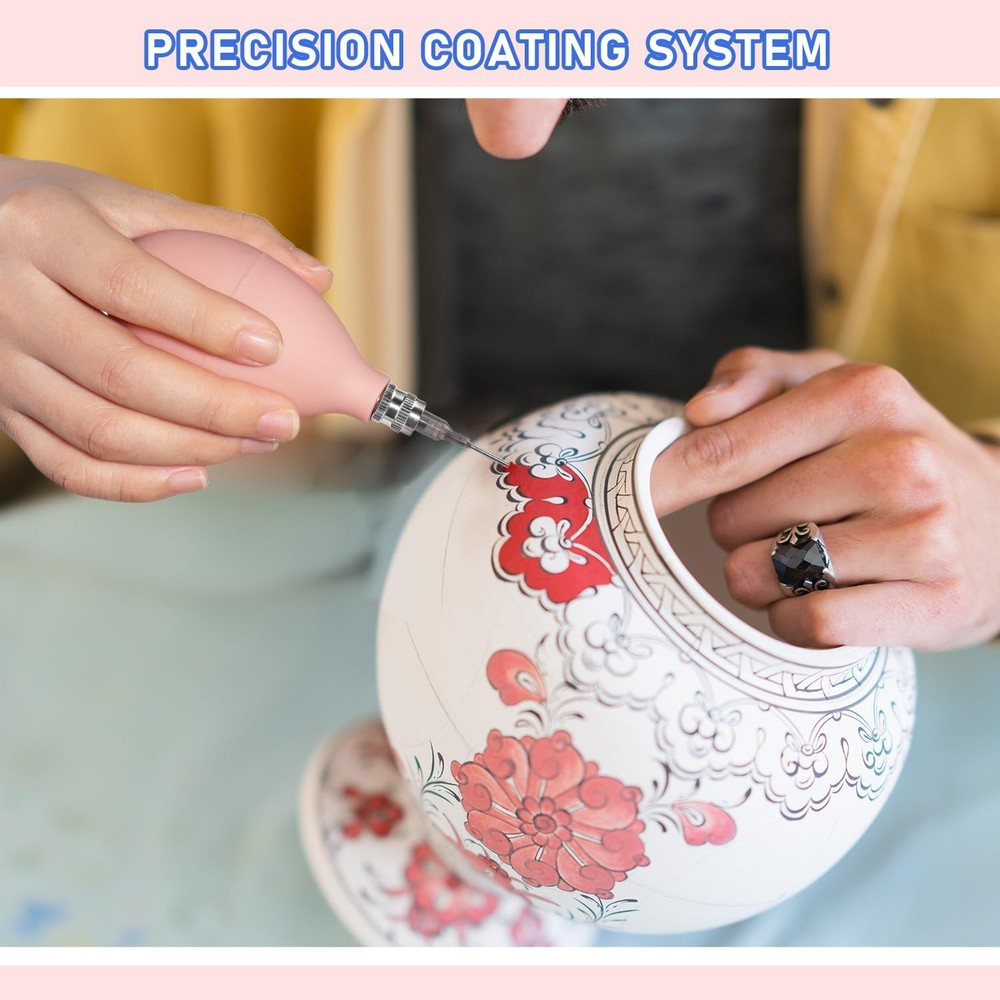 150 PCS Pottery Tools Supplies Ceramic Precision Applicator, Multicolor