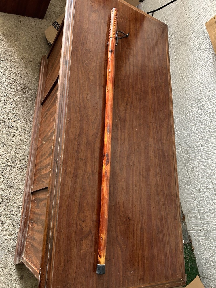 wood walking sticks With Compass