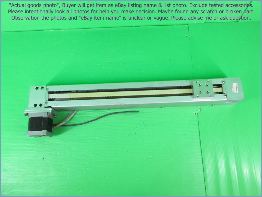 Linear Stage actuator Belt driven &Motoas photo,Stroke 30cm, Mini CNC 3D printer