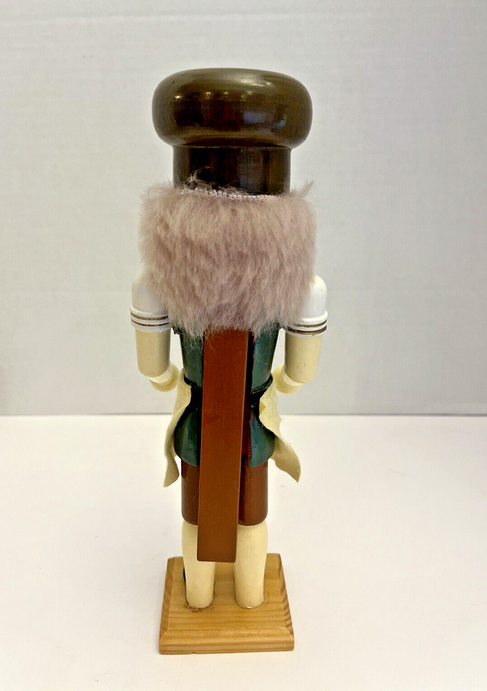 Vintage German Nutcracker Craftsman Character 10" Collectable German Made