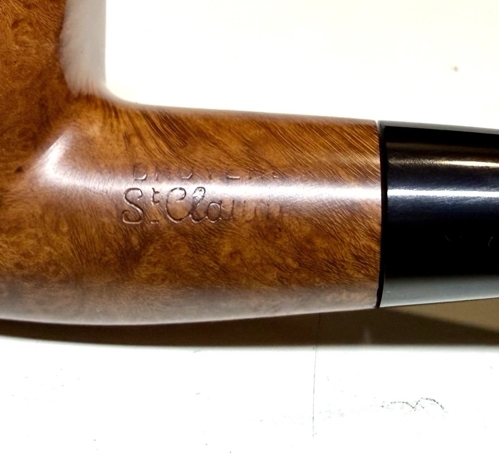 St Claude Bent Panel Estate Pipe RESTORED