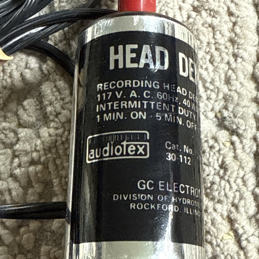 AUDIOTEX HEAD DEMAG | Cat. # 30-112 | GC Electronics