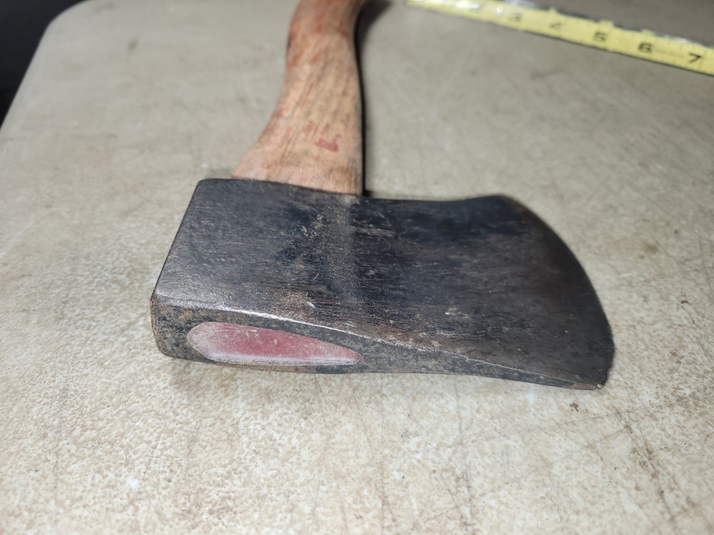 vintage plumb Permabond hatchet axe good user tool