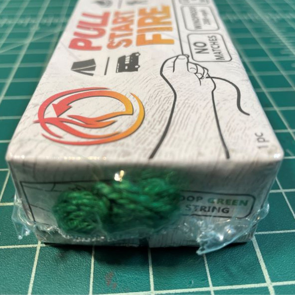 Pull Start Fire Pull String Easy To Use Fire Starter Campfire Survival Gear
