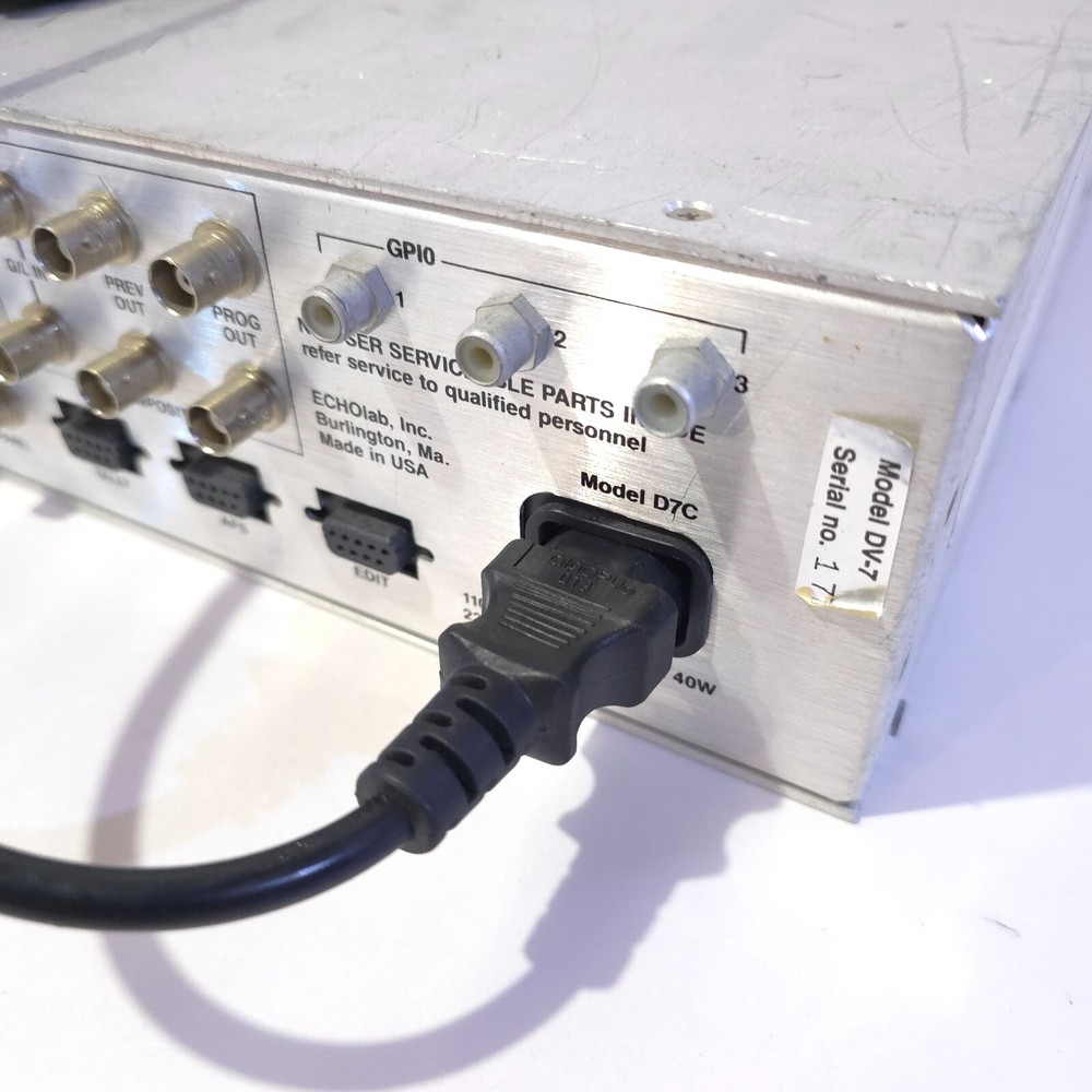 EchoLab DV-7 Professional Video Editor Switcher and Controller!