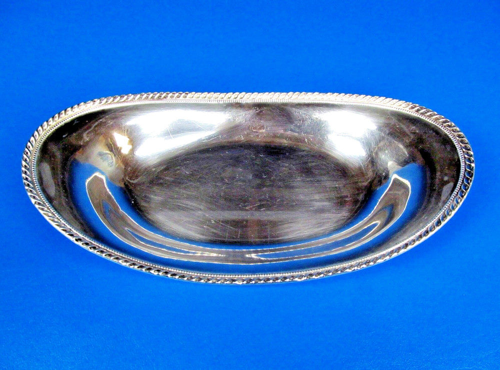 Amston Sterling Silver  Bread Tray  Measures: 11".,   208.4 Grams