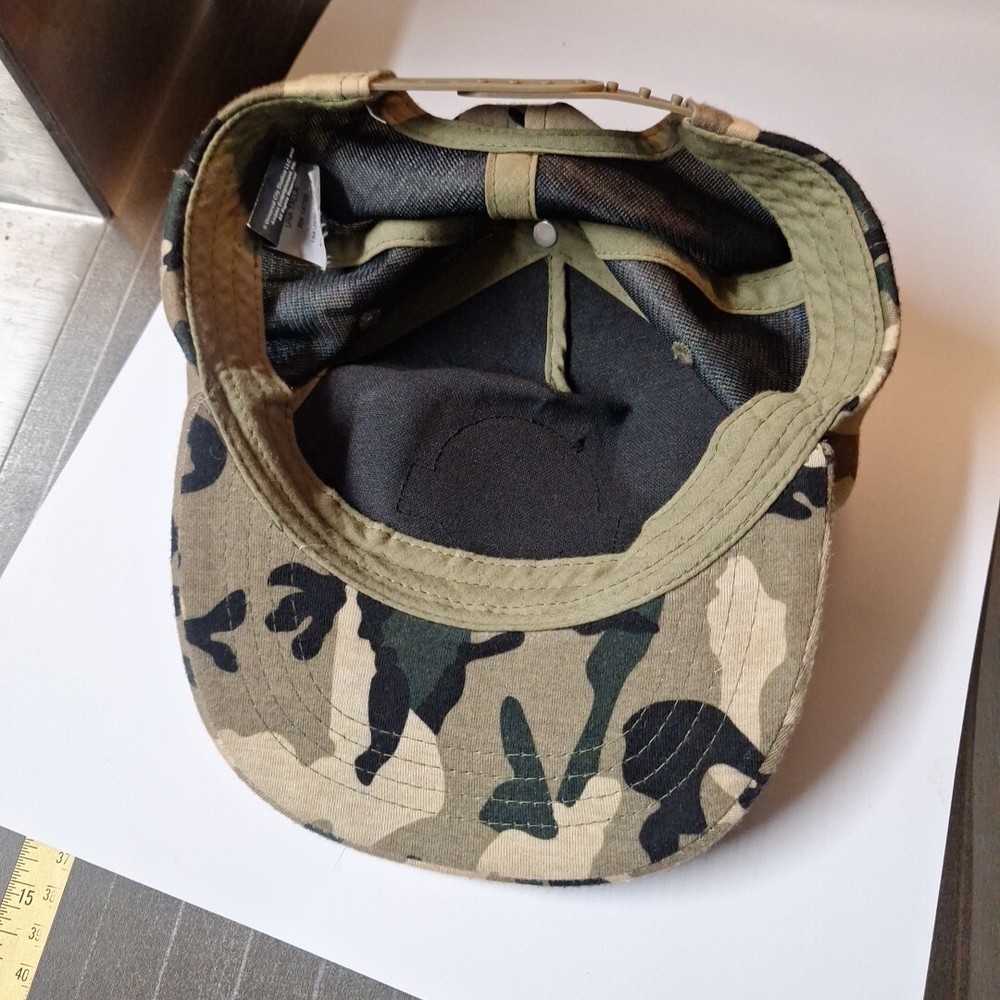 Jurassic World Universal Studios Camo One Size Snap Back Cap Hat - Dinosaur