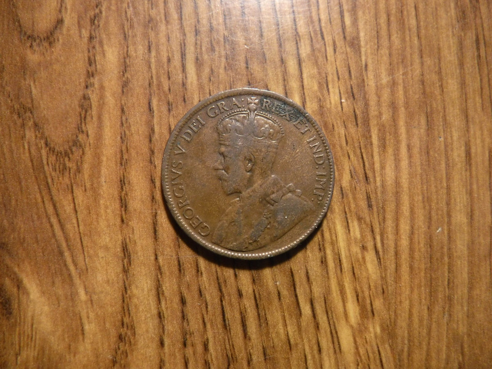 CANADA 1918 LARGE CENT COIN (362)