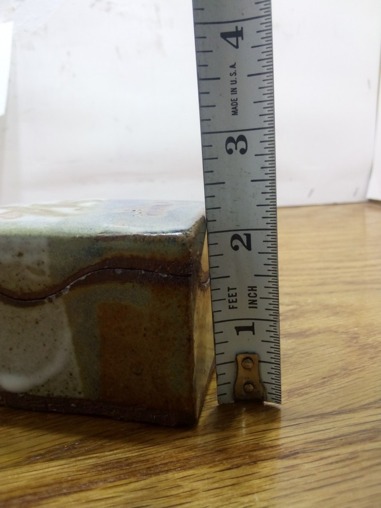 Stoneware Trinket/ Stash Box