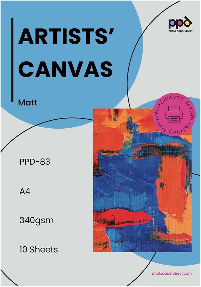 Printable Fabric Sheets for Inkjet Printer